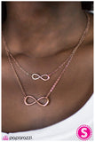Paparazzi "Always On My Mind" Copper Necklace & Earring Set Paparazzi Jewelry