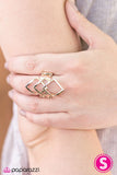 Paparazzi "Always On Point - Rose Gold" ring Paparazzi Jewelry