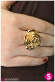 Paparazzi "Amazing Grace - Gold" ring Paparazzi Jewelry