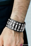 Paparazzi "American Chopper" Black Bracelet Paparazzi Jewelry