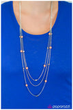 Paparazzi "A Moment Like This - Orange" necklace Paparazzi Jewelry