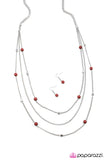 Paparazzi "A Moment Like This - Red" necklace Paparazzi Jewelry