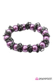 Paparazzi "A Mysterious Stranger" Purple Bracelet Paparazzi Jewelry