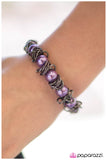 Paparazzi "A Mysterious Stranger" Purple Bracelet Paparazzi Jewelry