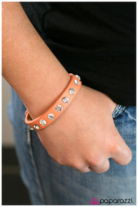 Paparazzi "An Affair to Remember" Orange Bracelet Paparazzi Jewelry