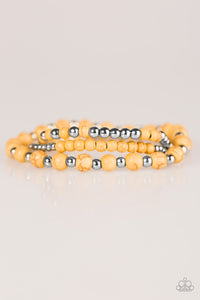 Paparazzi "Anasazi Desert" Yellow Bracelet Paparazzi Jewelry