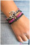 Paparazzi "Anchors Away" Purple Bracelet Paparazzi Jewelry