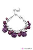 Paparazzi "An EIFFEL of Wonder" Purple Bracelet Paparazzi Jewelry