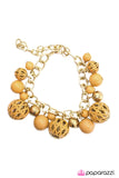 Paparazzi "An EIFFEL Of Wonder - Yellow" bracelet Paparazzi Jewelry