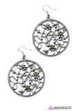 Paparazzi "An Enchanted Forest" Green Earrings Paparazzi Jewelry