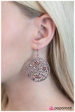 Paparazzi "An Enchanted Forest" Red Earrings Paparazzi Jewelry