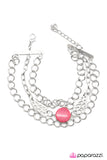 Paparazzi "Angel of Mine - Pink" bracelet Paparazzi Jewelry
