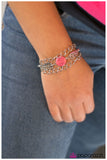 Paparazzi "Angel of Mine - Pink" bracelet Paparazzi Jewelry