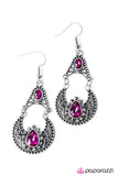 Paparazzi "A Night In The Clouds" Pink Earrings Paparazzi Jewelry