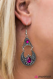 Paparazzi "A Night In The Clouds" Pink Earrings Paparazzi Jewelry