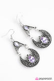 Paparazzi "A Night In The Clouds" Purple Earrings Paparazzi Jewelry