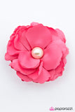 Paparazzi "An Ivory Tower" Pink Hair Clip Paparazzi Jewelry