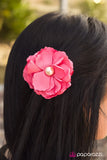 Paparazzi "An Ivory Tower" Pink Hair Clip Paparazzi Jewelry