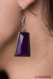 Paparazzi "Anything GALAPAGOS!" Purple Necklace & Earring Set Paparazzi Jewelry