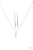 Paparazzi "Anything Is Possible" White Necklace & Earring Set Paparazzi Jewelry