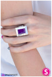 Paparazzi "A Picture Is Worth A Thousand Words - Purple" ring Paparazzi Jewelry