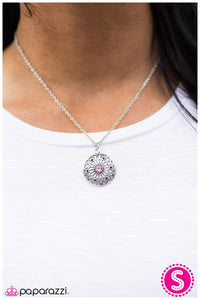 Paparazzi "A Pretty Sight" Pink Necklace & Earring Set Paparazzi Jewelry