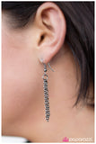 Paparazzi "A Pretty Sight" Silver Necklace & Earring Set Paparazzi Jewelry