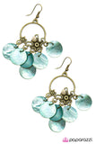 Paparazzi "Aquamarine Dream" Blue Earrings Paparazzi Jewelry