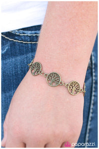 Paparazzi "Arbor Day" Brass Bracelet Paparazzi Jewelry