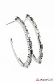 Paparazzi "Arctic Chill - Silver" earring Paparazzi Jewelry
