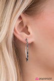 Paparazzi "Arctic Chill - Silver" earring Paparazzi Jewelry