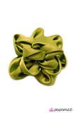 Paparazzi "A Real Classic" Green Hair Clip Paparazzi Jewelry