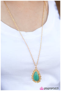Paparazzi "A Regal Affair" Blue Necklace & Earring Set Paparazzi Jewelry