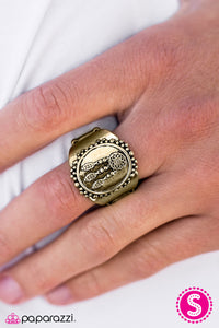 Paparazzi "Arizona Dream" Brass Ring Paparazzi Jewelry