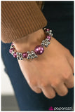 Paparazzi "Arm Candy" Pink Bracelet Paparazzi Jewelry