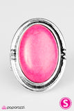 Paparazzi "A Rolling SANDSTONE" Pink Ring Paparazzi Jewelry