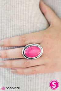 Paparazzi "A Rolling SANDSTONE" Pink Ring Paparazzi Jewelry