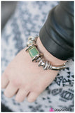 Paparazzi "Around The Block" Green Bracelet Paparazzi Jewelry