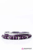 Paparazzi "A Royal Tease" Purple Bracelet Paparazzi Jewelry