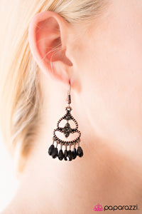 Paparazzi "Aruba Allure" Copper Earrings Paparazzi Jewelry