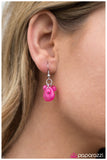 Paparazzi "A Secret Wish" Pink Earrings Paparazzi Jewelry