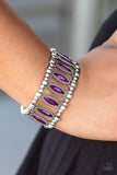 Paparazzi "A Self-Made GLAM" Purple Bracelet Paparazzi Jewelry