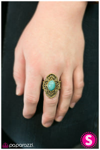 Paparazzi "As Fate Would Have It" Brass Ring Paparazzi Jewelry
