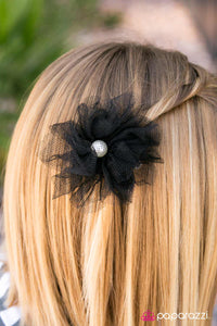 Paparazzi "As If!" Black Hair Clip Paparazzi Jewelry