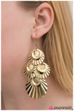 Paparazzi "Ask and You SHELL Receive" Gold Earrings Paparazzi Jewelry