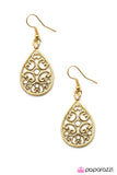 Paparazzi "A Small Fortune" earring Paparazzi Jewelry
