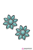 Paparazzi "A Small Wonder" Blue Earrings Paparazzi Jewelry