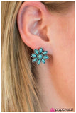 Paparazzi "A Small Wonder" Blue Earrings Paparazzi Jewelry