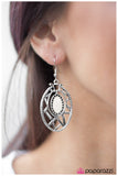 Paparazzi "A Smash Hit" White Earrings Paparazzi Jewelry