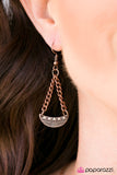 Paparazzi "As MOON As Possible" Copper Necklace & Earring Set Paparazzi Jewelry